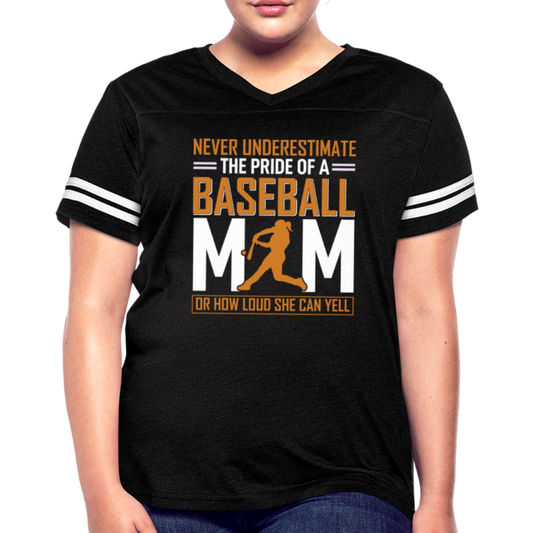 BASEBALL MOM Women’s Vintage Sport T-Shirt