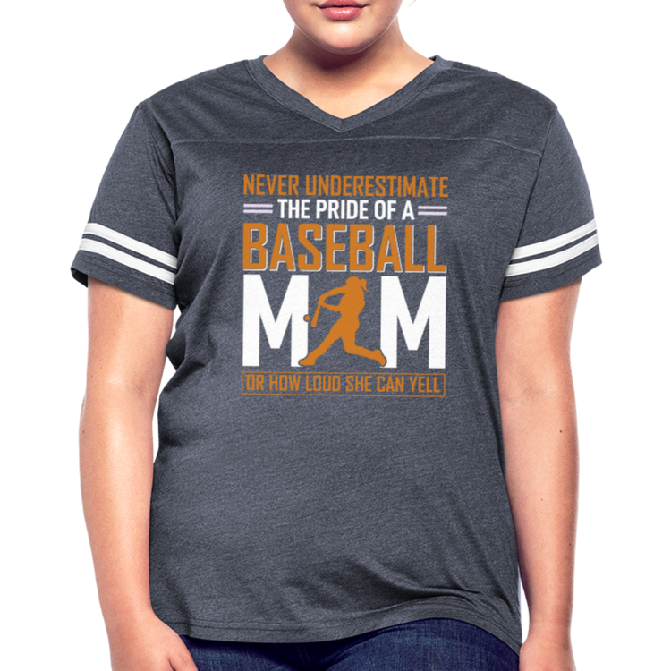 BASEBALL MOM Women’s Vintage Sport T-Shirt